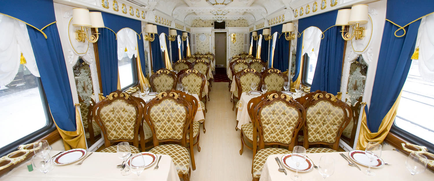 Imperial Russia Train Restaurant View