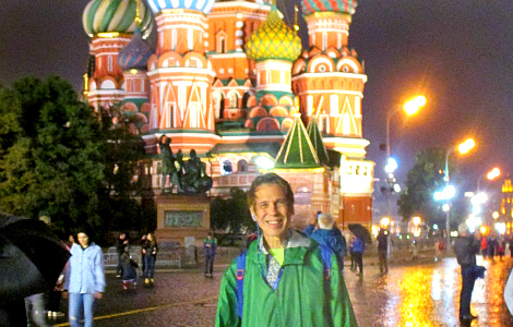 Bob on the Red Square