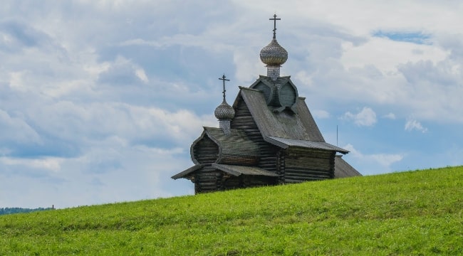 Old church in Russia