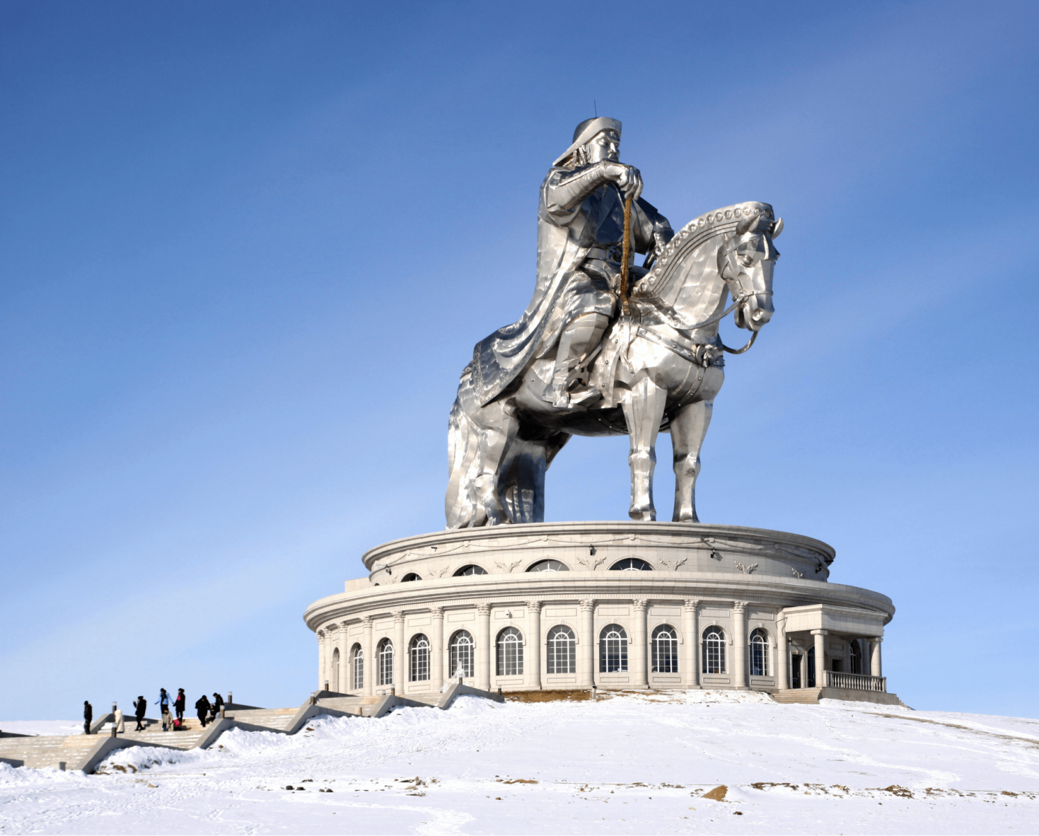 Chinggis Khaan Statue in Mongolia