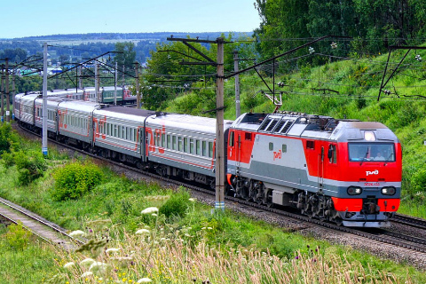 Regular Russian Train