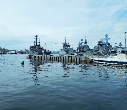 Russian Navy Fleet, Vladivostok, Russia