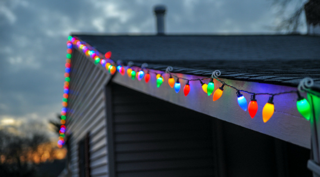 Russian Christmas House Decoration