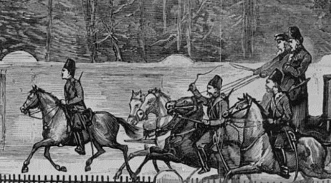 Russians Military Horse Riders
