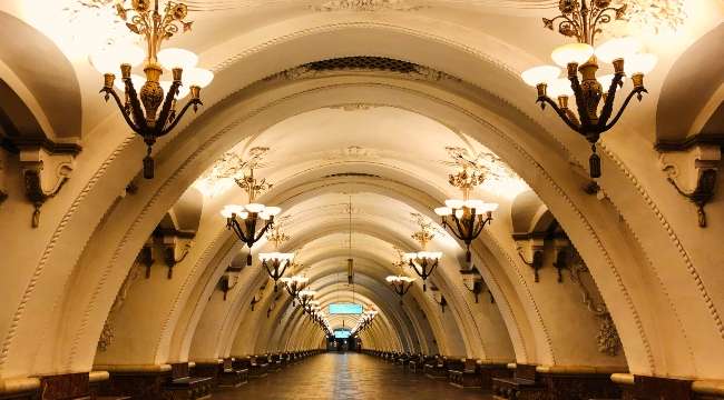 Moscow metro, Russia