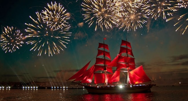 Scarlet Sails and Fireworks