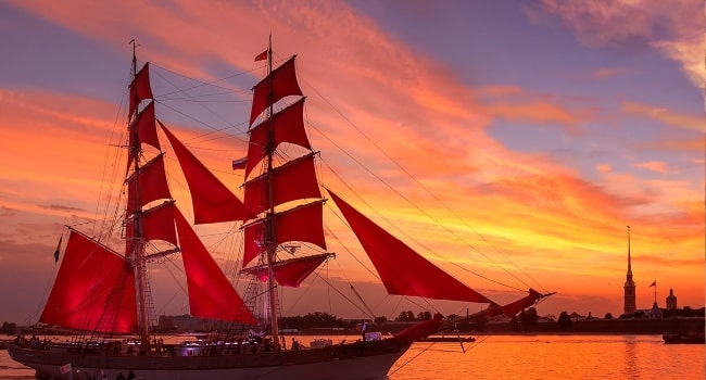 Scarlet Sails in Saint Petersburg