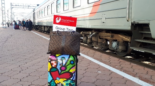 Travel All Russia Trans Siberian Tour Meeting Sign