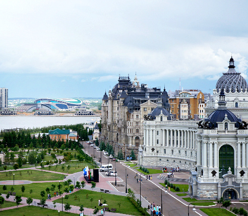 Kazan City Center Tour