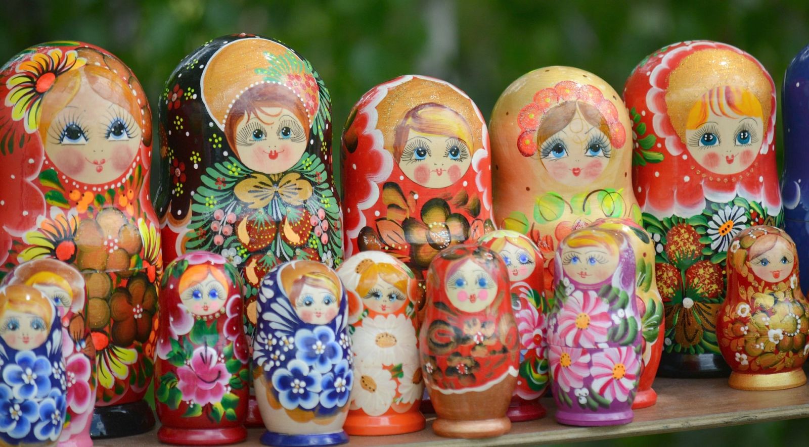 thumbnail image 2 of Oostifun 5pcs Cartoon Cute Handmade Russian Nesting Doll Playsets Wooden Animals Nesting Dolls Stacking Dolls Collection Decoration (Animals 2 of 14