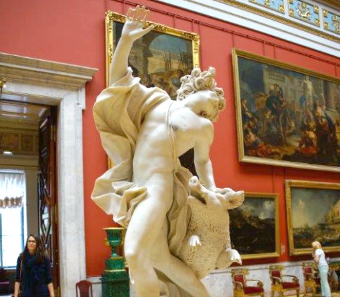 Hermitage Museum Statue
