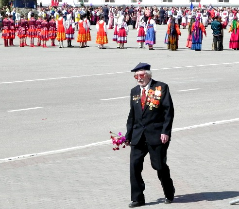 Moscow Victory Parade Veteran