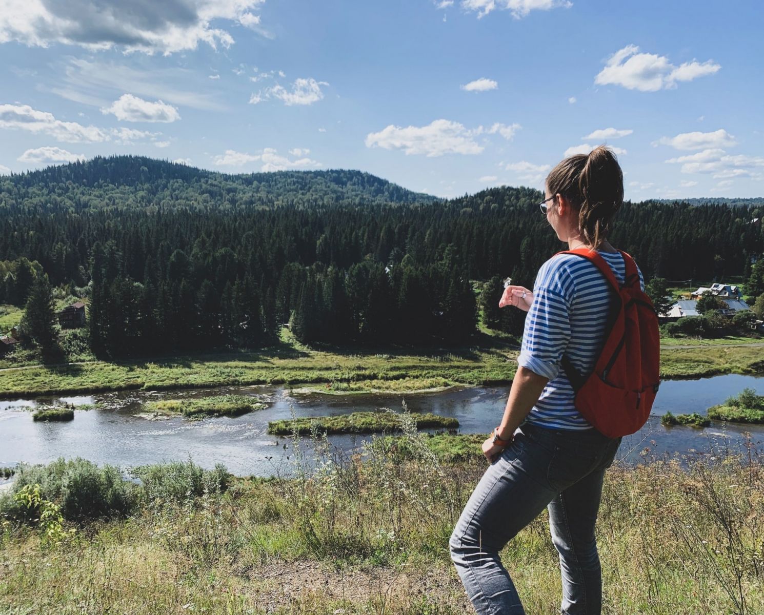 Views of Siberian landscapes
