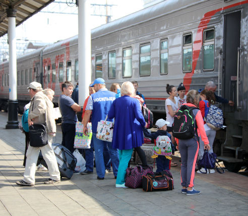 Regular RZD Train