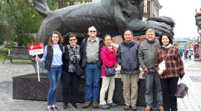 Travel All Russia Travelers Group Photo