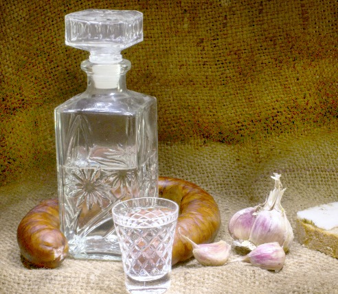Vodka Bottle Russia