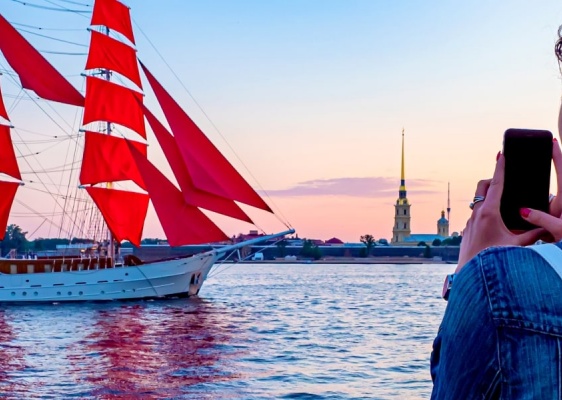 Scarlet Sails in St. Petersburg