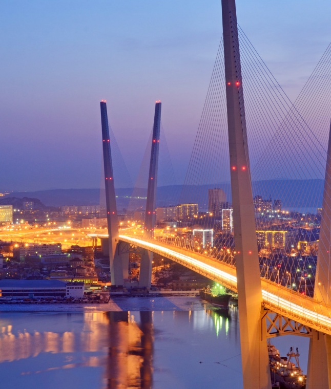 Russky Bridge, Vladivostok